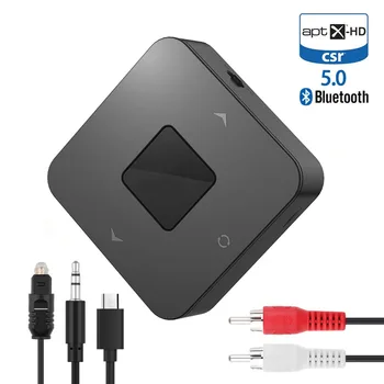 Bluetooth 5.0 Audio Transmitter Receiver Aptx LL Low Latency 3.5mm AUX SPDIF Optical Wireless TV PC Car Speaker Music Adapter
Bluetooth 5.0 Audio Transmitter Receiver Aptx LL Low Latency 3.5mm AUX SPDIF Optical Wireless TV PC Car Speaker Music Adapter
