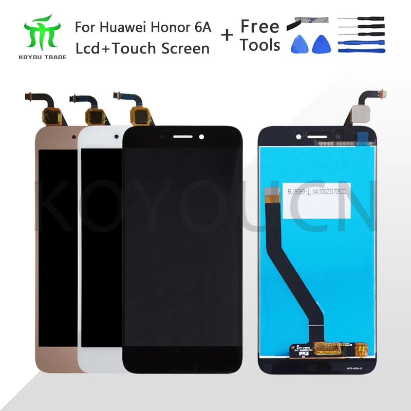 For Huawei 6A LCD Display + Touch Screen Digitizer Assembly For Huawei Honor 6A Assembly+Tools DLI-L22 DLI-L01 DLI-TL20 DLI-AL10
For Huawei 6A LCD Display + Touch Screen Digitizer Assembly For Huawei Honor 6A Assembly+Tools DLI-L22 DLI-L01 DLI-TL20 DLI-AL10