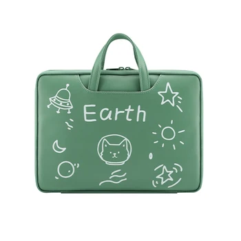 Cute Kawaii Waterproof Green Earth 13 14 15 inch PU Computer Laptop Bag Briefcase Case for MacBook Xiaomi Huawei HP Dell
Cute Kawaii Waterproof Green Earth 13 14 15 inch PU Computer Laptop Bag Briefcase Case for MacBook Xiaomi Huawei HP Dell