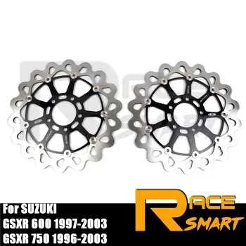 Motorcycle CNC Front Brake Disks Discs Stainless Steel Brake Rotor For SUZUKI GSXR-600 GSXR600 1997 - 2003 GSXR-750 1996 - 2003
Motorcycle CNC Front Brake Disks Discs Stainless Steel Brake Rotor For SUZUKI GSXR-600 GSXR600 1997 - 2003 GSXR-750 1996 - 2003