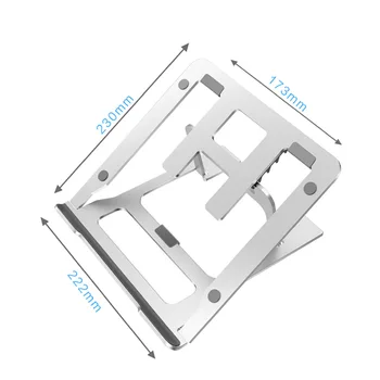 Adjustable Aluminum Foldable Laptop Stand Desktop Notebook Holder Desk Laptop Stand For 7-15 inch Macbook Pro Air
Adjustable Aluminum Foldable Laptop Stand Desktop Notebook Holder Desk Laptop Stand For 7-15 inch Macbook Pro Air