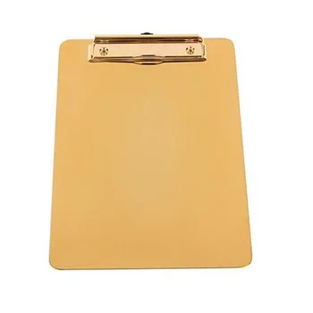 Writing Splint Golden Stainless Steel Data File Storage Folder Folder Board for Office Restaurant
Writing Splint Golden Stainless Steel Data File Storage Folder Folder Board for Office Restaurant