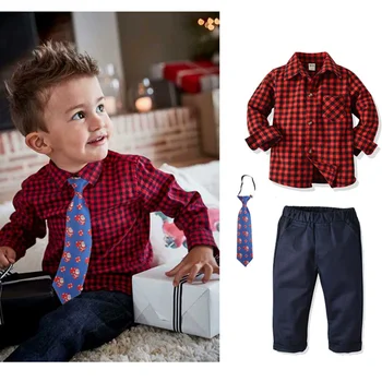 Kids Children Autumn Spring Wedding Party Clothes Set Baby BOY Set Gentleman Fashion T-Shirt+Pants+Tie 3Pcs Kids Boy Clothing
Kids Children Autumn Spring Wedding Party Clothes Set Baby BOY Set Gentleman Fashion T-Shirt+Pants+Tie 3Pcs Kids Boy Clothing