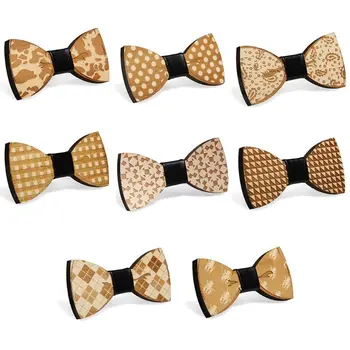 Magic Stage Performance Wooden Bow Tie Men Boy Polka Dot Water Drop Plaid Paisley Floral Pattern Adjustable Bowknot Wedding Gift
Magic Stage Performance Wooden Bow Tie Men Boy Polka Dot Water Drop Plaid Paisley Floral Pattern Adjustable Bowknot Wedding Gift