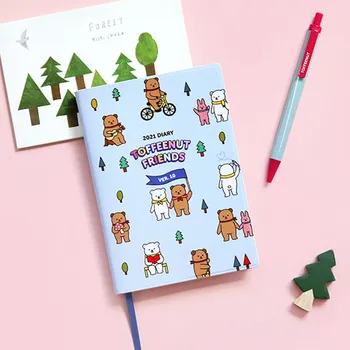 Happy Bear Cartoon Colorful Design 2021 Weekly Planner Soft PVC Cover 192P 114*160*16mm
Happy Bear Cartoon Colorful Design 2021 Weekly Planner Soft PVC Cover 192P 114*160*16mm