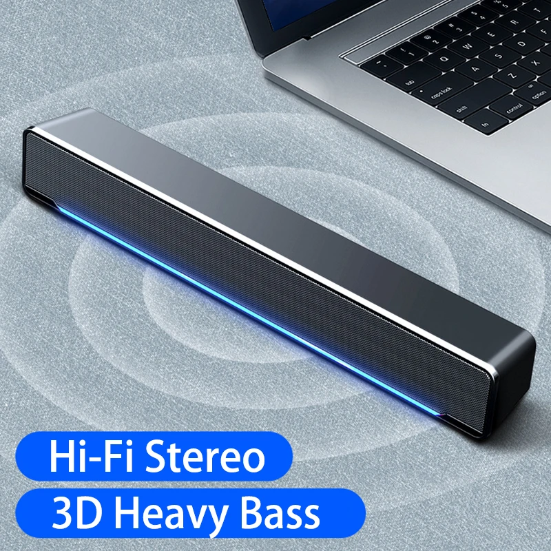 2020 Fashion Computers Speakers Wired And Wireless Bluetooth 5.0 Subwoofer Wireless Bluetooth Sound Bar USB Portable Speaker Pc
2020 Fashion Computers Speakers Wired And Wireless Bluetooth 5.0 Subwoofer Wireless Bluetooth Sound Bar USB Portable Speaker Pc