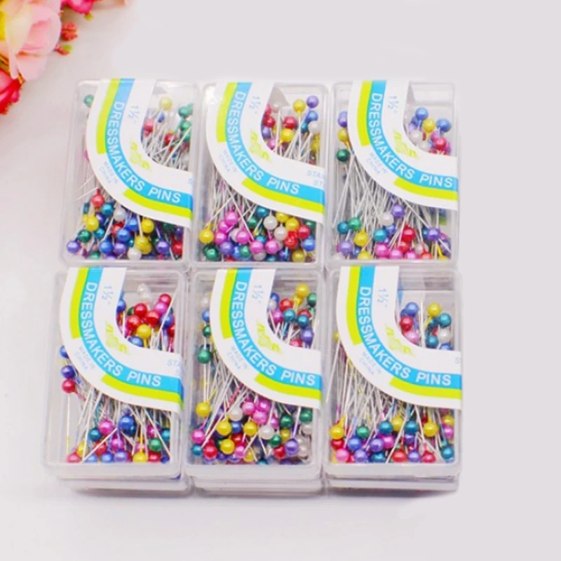 100PCS/lot New Weddings Corsage Sewing Tools DIY Colorful Florists Sewing Pin Pearl Head Dressmaking Pins Round Accessories
100PCS/lot New Weddings Corsage Sewing Tools DIY Colorful Florists Sewing Pin Pearl Head Dressmaking Pins Round Accessories