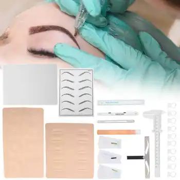 Newest Complete Microblading Tattoo Practice Tools Kit for Eyebrow Lenses Line Lips Tattoo
Newest Complete Microblading Tattoo Practice Tools Kit for Eyebrow Lenses Line Lips Tattoo