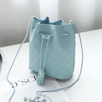 Bag Women's 2020 New Style Korean-style Rhombus Tassels Bucket Bag Women's Crossbody Bag fahsion
Bag Women's 2020 New Style Korean-style Rhombus Tassels Bucket Bag Women's Crossbody Bag fahsion