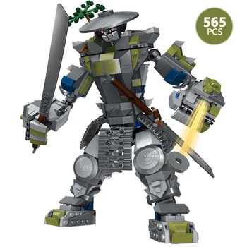 565Pcs Building Blocks Oni Titan Warrior Robots Compatible Ninjagoed Set Meche Series Bricks Toys for Children
565Pcs Building Blocks Oni Titan Warrior Robots Compatible Ninjagoed Set Meche Series Bricks Toys for Children