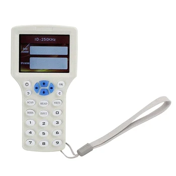 RFID Copier Duplicator 125KHz Key Fob NFC Reader Writer 13.56MHz Encrypted Programmer USB UID Copy Card Tag
RFID Copier Duplicator 125KHz Key Fob NFC Reader Writer 13.56MHz Encrypted Programmer USB UID Copy Card Tag