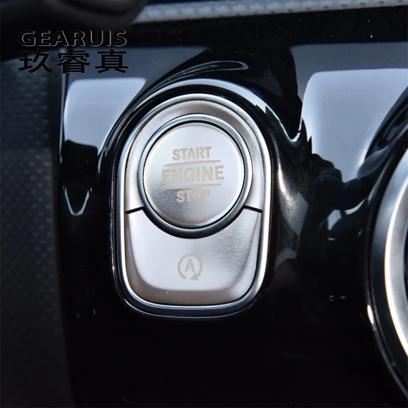 Car Styling for Mercedes Benz A Class W177 GLE W167 GLB Interior Auto Start Stop Engine Push Switch Buttons Cover Stickers Trim
Car Styling for Mercedes Benz A Class W177 GLE W167 GLB Interior Auto Start Stop Engine Push Switch Buttons Cover Stickers Trim