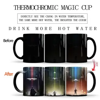 Heat Reactive Color Temperature Changing Mug Anime Star Wars Mug Coffee Cup Baby Yoda Mugs Ceramic Milk Tea Mug For Kids Magic
Heat Reactive Color Temperature Changing Mug Anime Star Wars Mug Coffee Cup Baby Yoda Mugs Ceramic Milk Tea Mug For Kids Magic