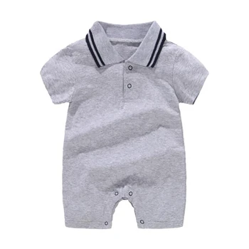 ZWY132 Fashion Cotton Baby Girl Romper Summer Short Sleeved Solid Color Gray Jumpsuit Toddler Cute Clothes For Baby Clothing
ZWY132 Fashion Cotton Baby Girl Romper Summer Short Sleeved Solid Color Gray Jumpsuit Toddler Cute Clothes For Baby Clothing