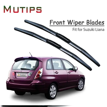 1Set Rubber Car Front Wiper Blade Kit For Suzuki Liana Wagon Hatchback Sedan 2007-2001 Windscreen Wiper Original Accessories 
1Set Rubber Car Front Wiper Blade Kit For Suzuki Liana Wagon Hatchback Sedan 2007-2001 Windscreen Wiper Original Accessories