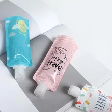 100ml Liquid Dispensing Shampoo Storage Bag Candy Color Lotion Packing Bottles Squeeze Travel Makeup Container Portable
100ml Liquid Dispensing Shampoo Storage Bag Candy Color Lotion Packing Bottles Squeeze Travel Makeup Container Portable