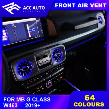 LED air condition vent turbine air vent center console ambient lights for Mercedes Benz G class W463 G35 G500
LED air condition vent turbine air vent center console ambient lights for Mercedes Benz G class W463 G35 G500