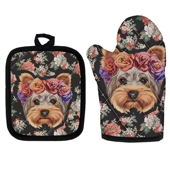 Cute Yorkshire Pug Dog Prints Kitchen Cooking Cotton Microwave Oven Gloves Mitts Pot Pad Heat Proof Protected Gloves Set Of 2
Cute Yorkshire Pug Dog Prints Kitchen Cooking Cotton Microwave Oven Gloves Mitts Pot Pad Heat Proof Protected Gloves Set Of 2