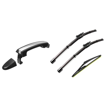 1Pcs Abs Chrome Rear Right Exterior Door Handle Cover Trim & 2Pcs Window Wiper Blade Set Front + Rear
1Pcs Abs Chrome Rear Right Exterior Door Handle Cover Trim & 2Pcs Window Wiper Blade Set Front + Rear