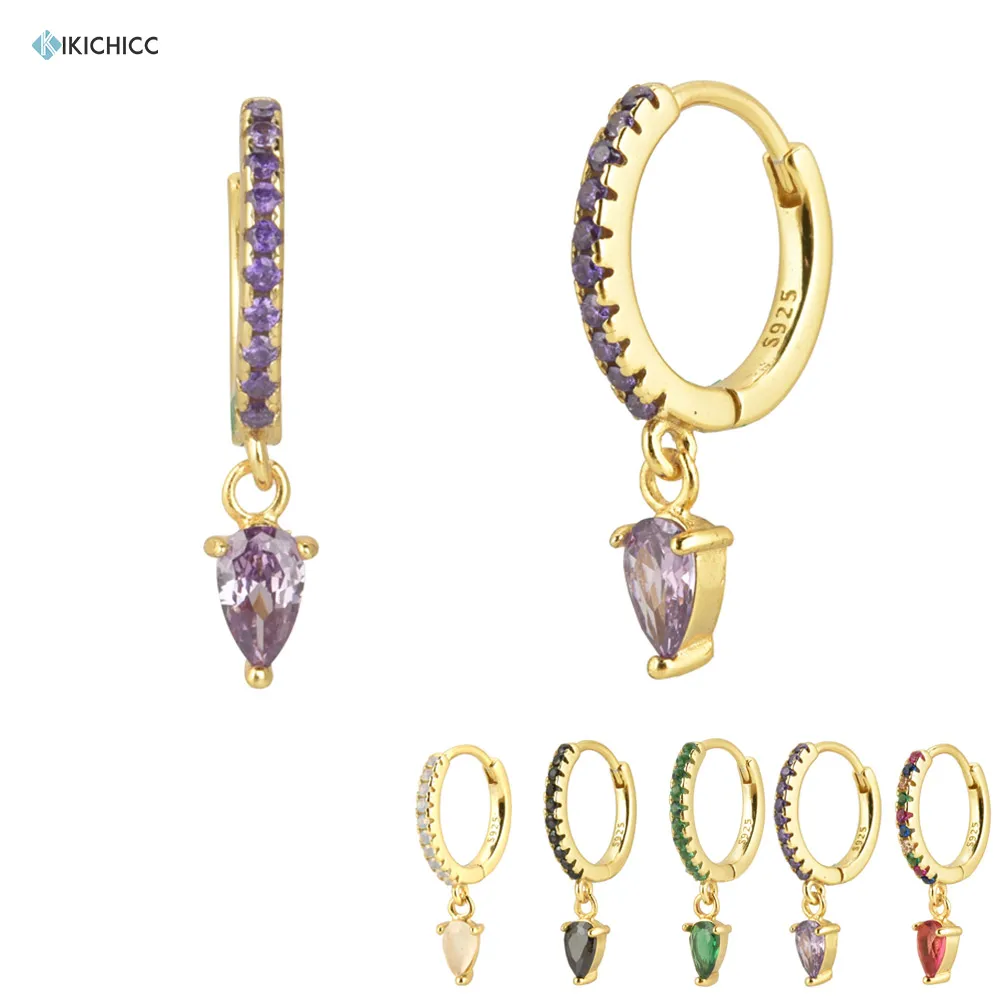 Kikichicc 925 Sterling Silver Purple Ovals Drop Earring Pendient Circle Luxury CZ Zircon Rock Punk Piercing Pendiente Earring
Kikichicc 925 Sterling Silver Purple Ovals Drop Earring Pendient Circle Luxury CZ Zircon Rock Punk Piercing Pendiente Earring
