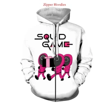 Jumeast Men Women Sweatshirts Korean TV Squid Game Oversized Coat Harajuku Casual Jacket Pullover Fashion Spring Zipper Hoodies
Jumeast Men Women Sweatshirts Korean TV Squid Game Oversized Coat Harajuku Casual Jacket Pullover Fashion Spring Zipper Hoodies