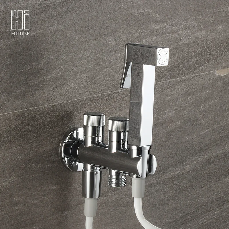Hideep Copper Chamber Pot Spray Gun Single Cold into Two Angle Health Faucet Spray Gun Combo Manufacturers Direct Selling
Hideep Copper Chamber Pot Spray Gun Single Cold into Two Angle Health Faucet Spray Gun Combo Manufacturers Direct Selling