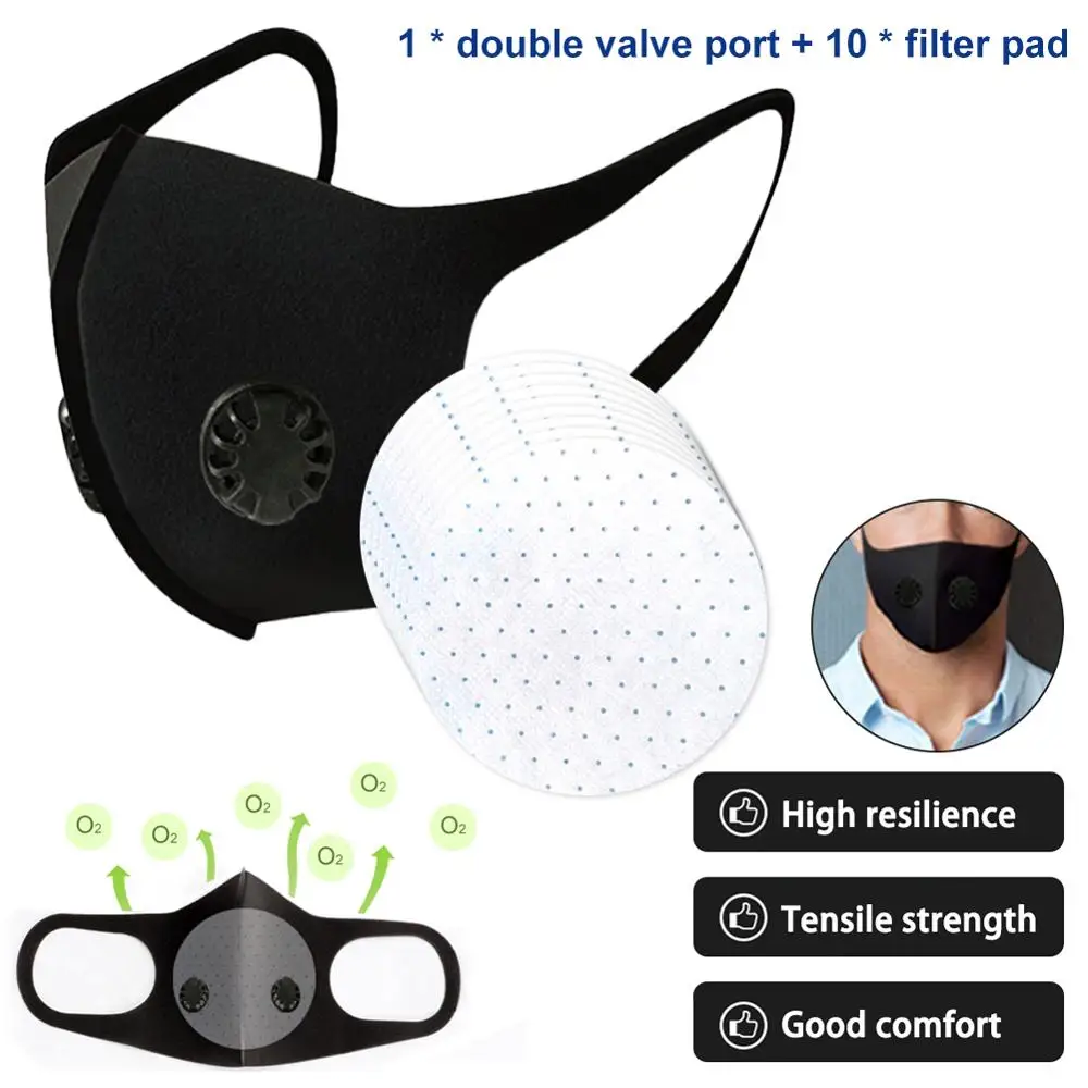 Mask Valve Filter Respirator Breath Unisex Anti-Dust Dispotable Cotton Mouth 1Pcs 10Pads Pollution Cloth Washable Allergy
Mask Valve Filter Respirator Breath Unisex Anti-Dust Dispotable Cotton Mouth 1Pcs 10Pads Pollution Cloth Washable Allergy