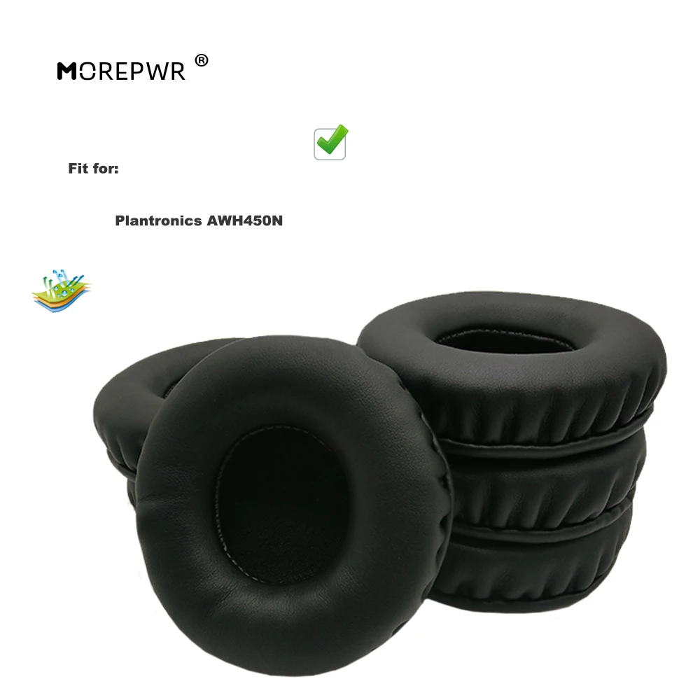 Morepwr New Upgrade Replacement Ear Pads for Plantronics AWH450N Headset Parts Leather Cushion Earmuff Sleeve
Morepwr New Upgrade Replacement Ear Pads for Plantronics AWH450N Headset Parts Leather Cushion Earmuff Sleeve