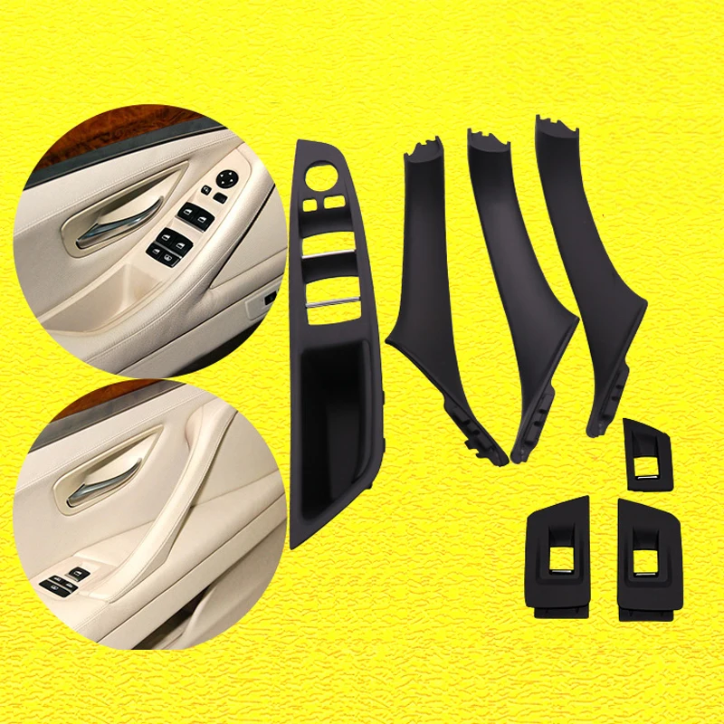4/7Pcs Left Right Hand Drive LHD For BMW 5 Series F10 F11 F18 2010-2017 Interior Door Handle Inner Door Panel Pull Trim Cover
4/7Pcs Left Right Hand Drive LHD For BMW 5 Series F10 F11 F18 2010-2017 Interior Door Handle Inner Door Panel Pull Trim Cover