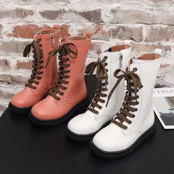2020 New Autumn Girls Short Fashion Boots Leather Fashion Kids Martin Boots Rubber Comfortable Children's Boots High Quality
2020 New Autumn Girls Short Fashion Boots Leather Fashion Kids Martin Boots Rubber Comfortable Children's Boots High Quality