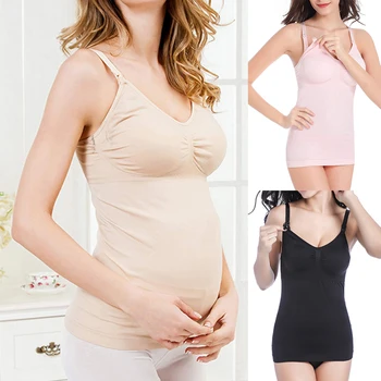 2020 New Women Pregnant Vest Warm Soft Sexy Women Vest Adjustable gathering Solid Vest For Ladies Summer Breathable Vests
2020 New Women Pregnant Vest Warm Soft Sexy Women Vest Adjustable gathering Solid Vest For Ladies Summer Breathable Vests