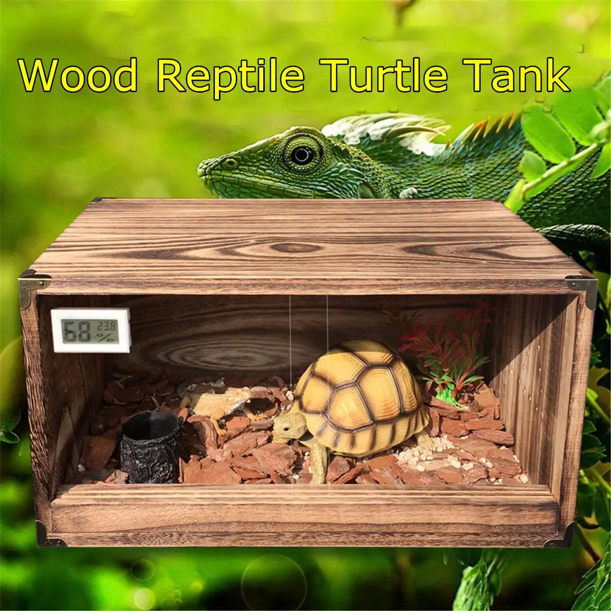 Frogs Snake Turtle Lizard Tank Breeding Box Wooden Reptiles Terrariums Vivarium Enclosure Heating Cage Reptiles Winter Supplies
Frogs Snake Turtle Lizard Tank Breeding Box Wooden Reptiles Terrariums Vivarium Enclosure Heating Cage Reptiles Winter Supplies