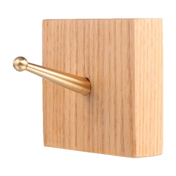 1Pc Wood Storage Hook Wall-mounted Punch-free Hook for Storage Copper Clothes Hanging Hook (Coffee)
1Pc Wood Storage Hook Wall-mounted Punch-free Hook for Storage Copper Clothes Hanging Hook (Coffee)