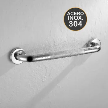Kibath non-slip safety handle 50cm stainless steel. Gloss chrome finish and 6 anchor points, includes screws
Kibath non-slip safety handle 50cm stainless steel. Gloss chrome finish and 6 anchor points, includes screws