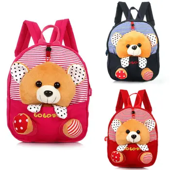Cute Cartoon Bear Mini Backpack Toddler Kids Boys Girls Canvas Backpack Rucksack 3 Colors Children Shoulder School Bags Backpack 
Cute Cartoon Bear Mini Backpack Toddler Kids Boys Girls Canvas Backpack Rucksack 3 Colors Children Shoulder School Bags Backpack
