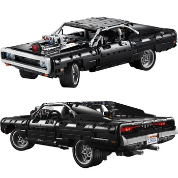 new 1:13 1384PCS Lepining Technic 42111 Dodge Dodge Charger Racing building block toy children's DIY birthday Christmas gift 
new 1:13 1384PCS Lepining Technic 42111 Dodge Dodge Charger Racing building block toy children's DIY birthday Christmas gift