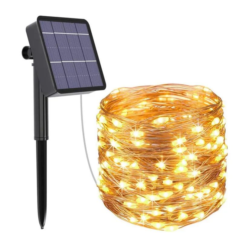 Solar String Fairy Lights 10M 100LED 20M 200 LED Waterproof Outdoor Garland Solar Power Lamp Christmas For Garden Decoration.
Solar String Fairy Lights 10M 100LED 20M 200 LED Waterproof Outdoor Garland Solar Power Lamp Christmas For Garden Decoration.