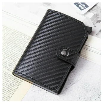 YAMBUTO 2020 Carbon Fiber Button Wallets Men Rfid Black Magic Trifold PU Leather Mini Wallet Small Money Bag Male Slim Purses 
YAMBUTO 2020 Carbon Fiber Button Wallets Men Rfid Black Magic Trifold PU Leather Mini Wallet Small Money Bag Male Slim Purses