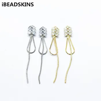 New arrival! 72x11mm 50pcs Cubic Zirconia with chain charm for Jewelry Earrings DIY parts,Jewelry Findings & Components
New arrival! 72x11mm 50pcs Cubic Zirconia with chain charm for Jewelry Earrings DIY parts,Jewelry Findings & Components