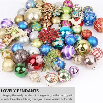 1 Set of Christmas Tree Hanging Pendants Adorable Hanging Pendant (Random Style)
1 Set of Christmas Tree Hanging Pendants Adorable Hanging Pendant (Random Style)