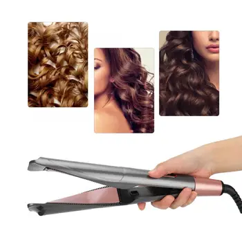 Styling Tools Professional 2 in 1 Tourmaline Ceramic Curling Iron Adjustable Temperature Hair Curler Straightener EU Plug 220V
Styling Tools Professional 2 in 1 Tourmaline Ceramic Curling Iron Adjustable Temperature Hair Curler Straightener EU Plug 220V