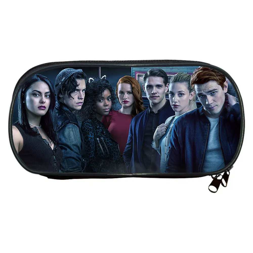 Чехол-карандаш Riverdale для косплея, Студенческая школьная сумка для канцелярских принадлежностей, холщовый чехол для ручек и карандашей, косм...
Чехол-карандаш Riverdale для косплея, Студенческая школьная сумка для канцелярских принадлежностей, холщовый чехол для ручек и карандашей, косм...