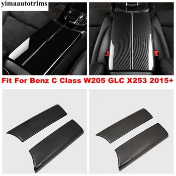 For Benz C Class W205 GLC X253 2015 - 2020 Armrest Storage Pallet Container Case Box Black / Carbon Fiber Decoration Cover Trim
For Benz C Class W205 GLC X253 2015 - 2020 Armrest Storage Pallet Container Case Box Black / Carbon Fiber Decoration Cover Trim