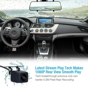 Dual Recording Front And Rear Driving Recorder Matte Night Vision 10-inch IPS Screen Driving Recorder
Dual Recording Front And Rear Driving Recorder Matte Night Vision 10-inch IPS Screen Driving Recorder