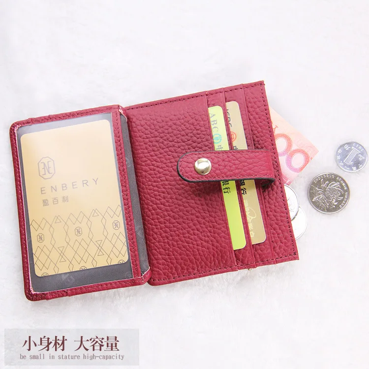 New Style Korean-style Cowhide Genuine Leather Card Bag Multi-functional Fashion Organ Wallet Photo ID Holder Solid Color Card C
New Style Korean-style Cowhide Genuine Leather Card Bag Multi-functional Fashion Organ Wallet Photo ID Holder Solid Color Card C