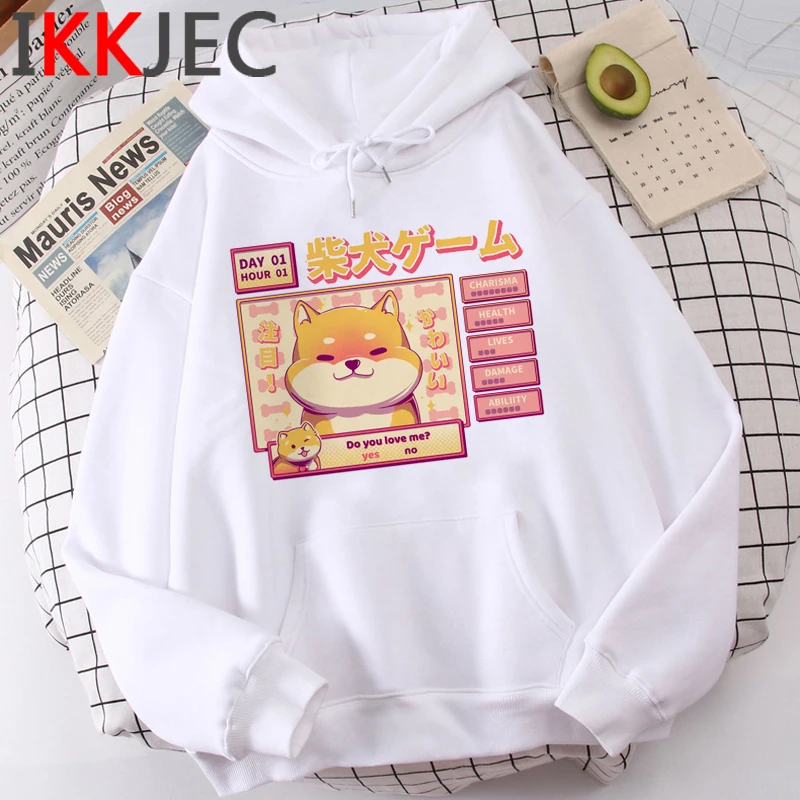 Shiba Inu Doge Harajuku в виде милого героя аниме зимняя теплая верхняя одежда с капюшоном