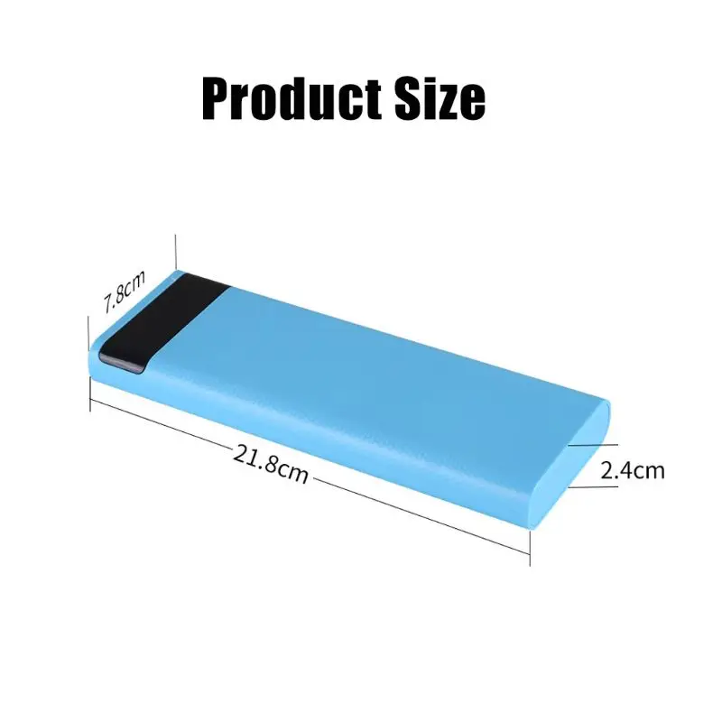 QC3.0/5V Dual USB 10*18650 Power Bank Case With Digital Display Screen Mobile Phone Charger battery Holder Charging Box My13 20
