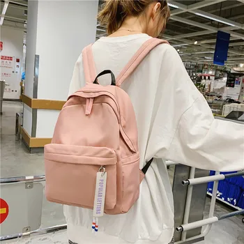 2019 new ladies backpack fresh literary casual women's backpack 
2019 new ladies backpack fresh literary casual women's backpack