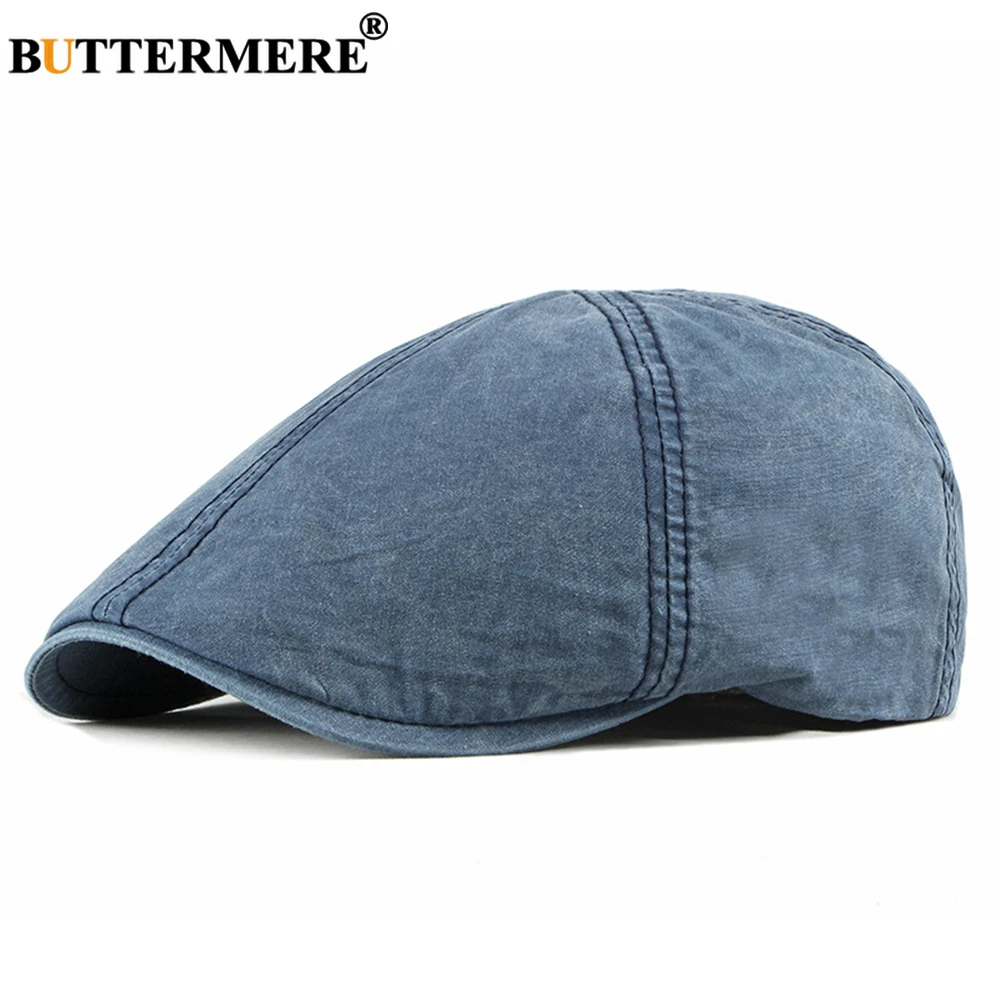 BUTTERMERE Blue Newsboy Cap Cotton Mens Berets Spring Summer Retro Cabbie Male Flat Cap High Quality Driver Duckbill Hat
BUTTERMERE Blue Newsboy Cap Cotton Mens Berets Spring Summer Retro Cabbie Male Flat Cap High Quality Driver Duckbill Hat