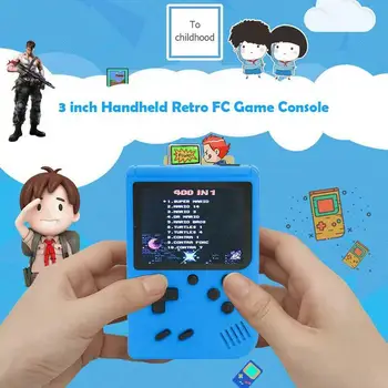 A Retro Portable Mini Handheld Game Console 8-Bit 3.0 Inch Color LCD Kids Color Game Player Built-in 168/500 gamesColour screen
A Retro Portable Mini Handheld Game Console 8-Bit 3.0 Inch Color LCD Kids Color Game Player Built-in 168/500 gamesColour screen